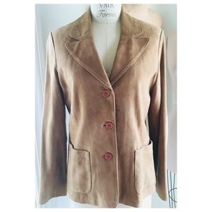 Vakko Sport Suede Jacket